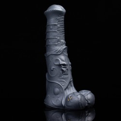 skeleton 11 8 inch silicone realistic dick