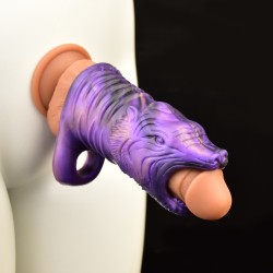 tiger head penis girth sleeve